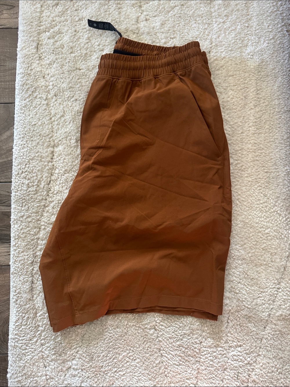 lululemon athletica Burnt Orange Athletic Shorts